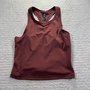 Yogalicious Rust Colored Racerback Tank Top‎ XS